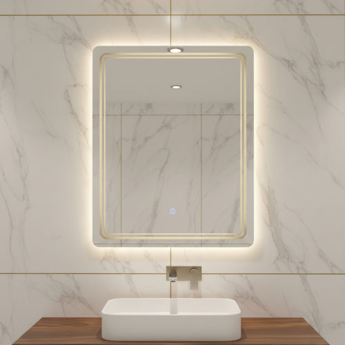 مرايا ليد 60×80 3 ألوان موديل M-193