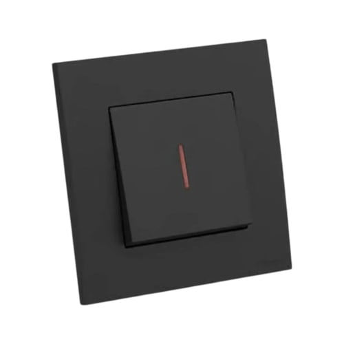 مفتاح سخان 20 أمبير أسود ماسة - الفنار alfanar