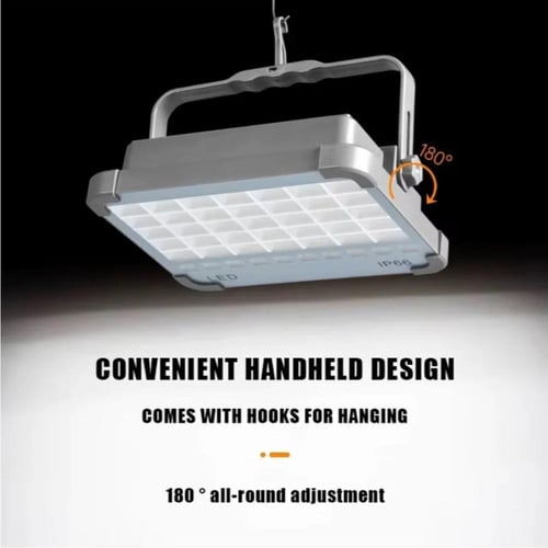 مصباح ليد يعمل بالطاقة الشمسية قابل لإعادة الشحن