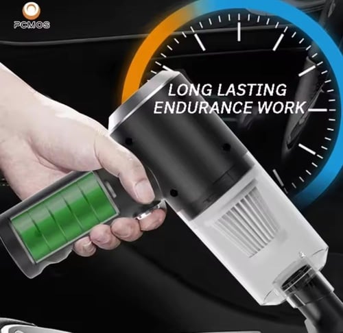 مكنسة كهربائية يدوية صغيرة محمولة للسيارة والمنزل