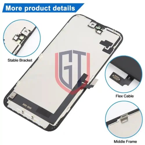 شاشة iPhone 16 Plus عالية الدقة + INCELL LCD