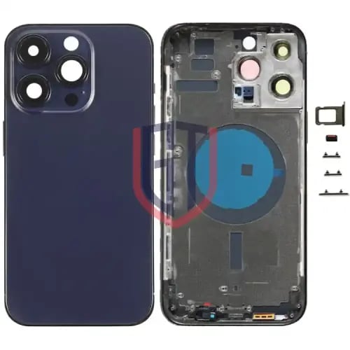 جرم لهاتف iPhone 14 Pro Max مع مفاتيح جانبية ودرج...