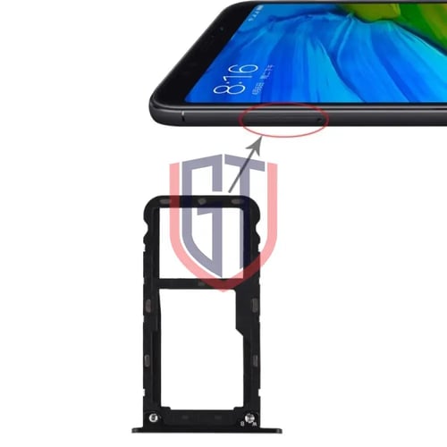 منفذ مدخل بيت الشريحة المزدوج لهاتف شاومي ريدمي 5...