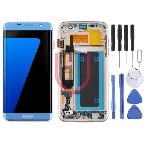 شاشة OLED LCD لهاتف Samsung Galaxy S7 Edge / SM-G9...