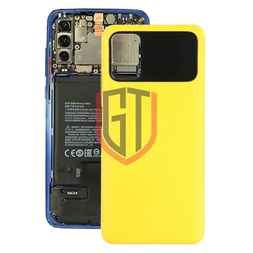 غطاء البطارية الخلفي الأصلي لهاتف Xiaomi Poco M3 M...