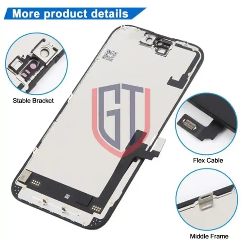 شاشة LCD FHD KBS incell لجهاز iPhone 16