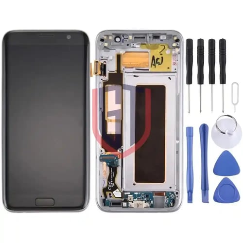 شاشة LCD أصلية ومحول رقمي كامل مع إطار ولوحة منفذ...