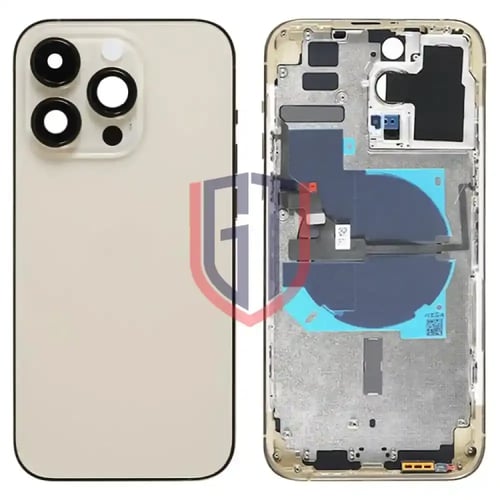 جرم لهاتف iPhone 14 Pro Max مع كابل مرن للطاقة + ا...