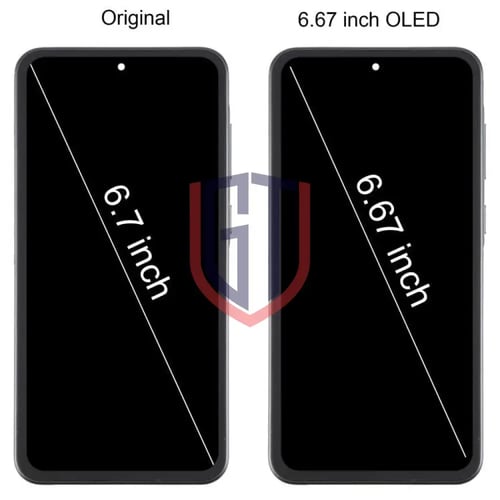 شاشة OLED LCD مقاس 6.67 بوصة لهاتف Samsung Galaxy...