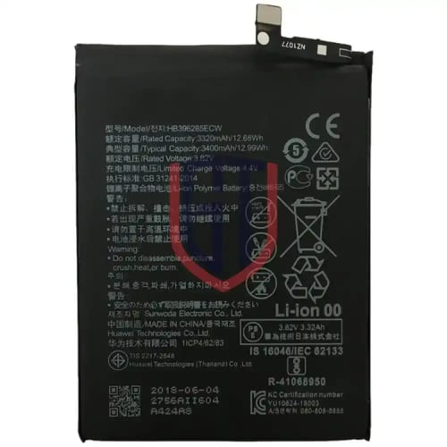 HB396285ECW بطارية ليثيوم أيون بوليمر لهاتف Huawei...