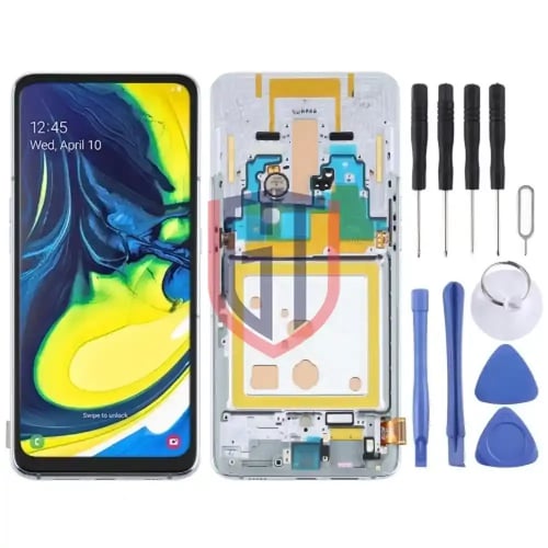 شاشة بديل لجوال Samsung Galaxy A80 مع محول رقمي كا...