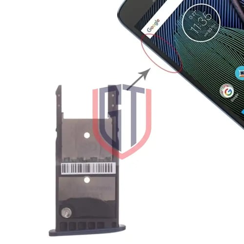 منفذ مدخل بيت الشريحة لهاتف Motorola Moto G5 Plus