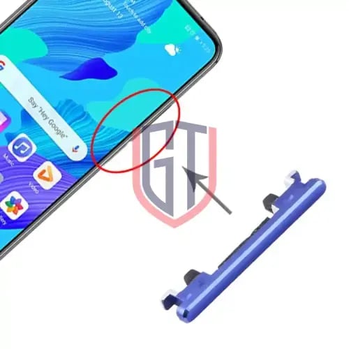 زر التشغيل وزر التحكم في مستوى الصوت لهاتف Huawei...