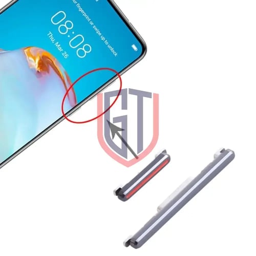 زر التشغيل وزر التحكم في مستوى الصوت لهاتف Huawei...