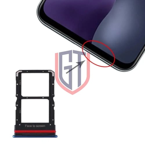 منفذ مدخل بيت الشريحة لهاتف شاومي مي 10 لايت 5G