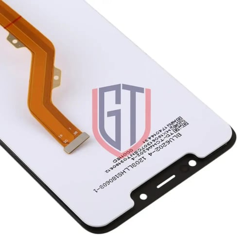 شاشة LCD TFT لهاتف Tecno Spark 3 KB7 (أسود)
