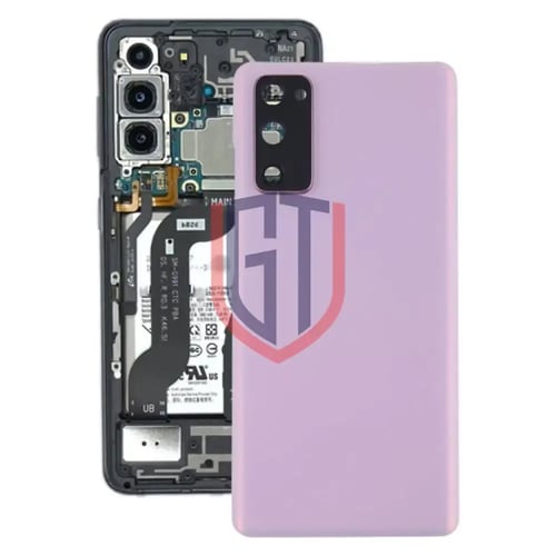 غطاء خلفي للبطارية مع غطاء عدسة كاميرا لهاتف Samsu...