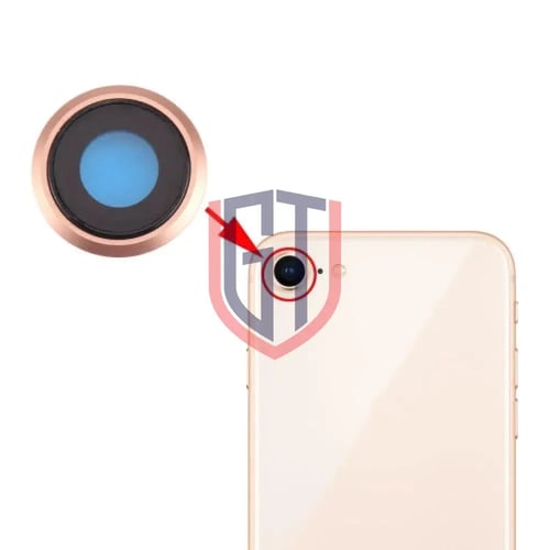عدسة كاميرا iPhone 8 مع حلقة