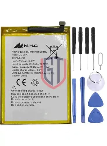 Tecno Pouvoir 3 Plus/Spark Power/Pouvoir 4 Pro Bat...