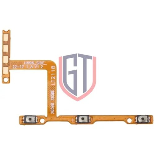 كيبل زر التشتغل والصوت TECNO SPARK 8 KG6