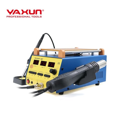 YAXUN YX-797 3-IN-1 REWORK STATION WITH HOT AIR GU...