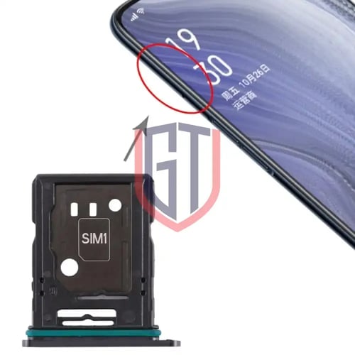 بيت منفذ مدخل الشريحة والذاكرة الأصلي لهاتف اوبو ر...