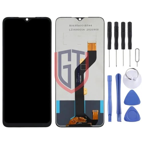 شاشة LCD TFT لهاتف Tecno Spark 6 Air KE6 وKE6j