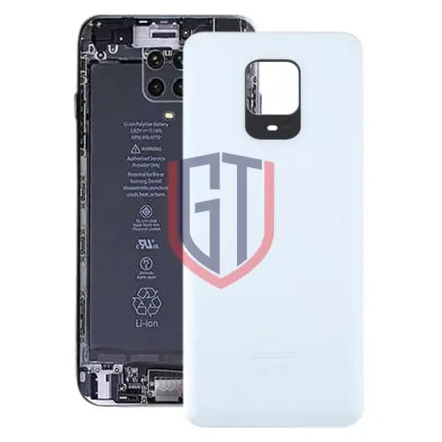 غطاء خلفي زجاجي للبطارية من شاومي ريدمي نوت 9 برو