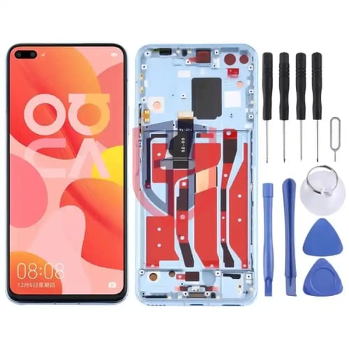 شاشة LCD لهاتف Huawei Nova 6 5G محول رقمي تجميع كا...