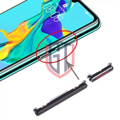 زر التشغيل وزر التحكم في مستوى الصوت لهاتف Huawei...
