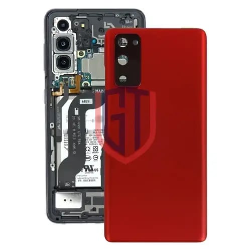 غطاء خلفي للبطارية مع غطاء عدسة كاميرا لهاتف Samsu...