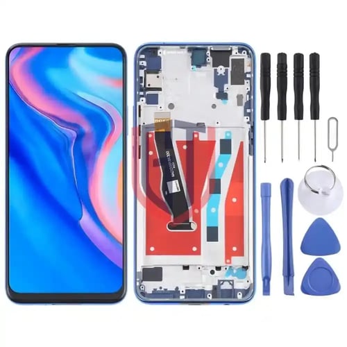 شاشة LCD ومحول رقمي تجميع كامل مع إطار لهاتف Huawe...