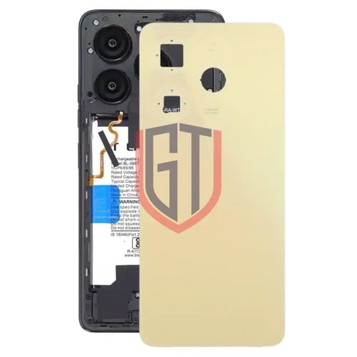 غطاء خلفي للبطارية لهاتف Tecno Spark Go 2024