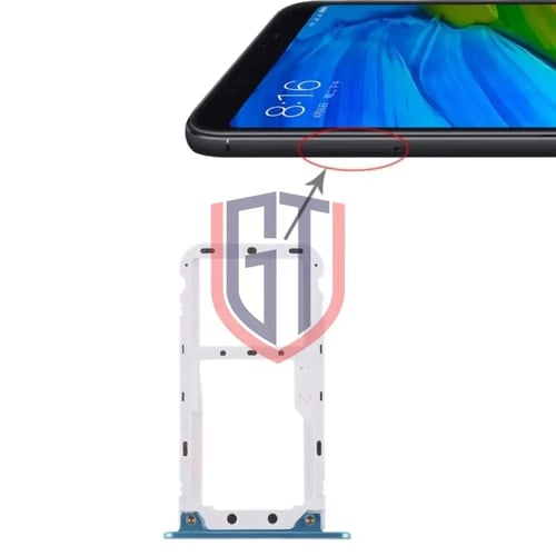 منفذ مدخل بيت الشريحة المزدوج لهاتف شاومي ريدمي 5...