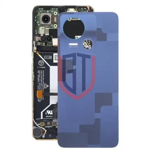 غطاء خلفي للبطارية لهاتف Tecno Spark 10 5G (أسود)