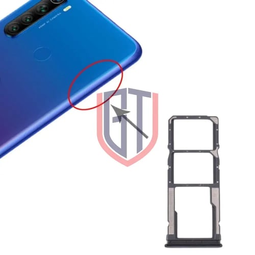 منفذ مدخل بيت الشريحة لهاتف شاومي ريدمي نوت 8T / ر...