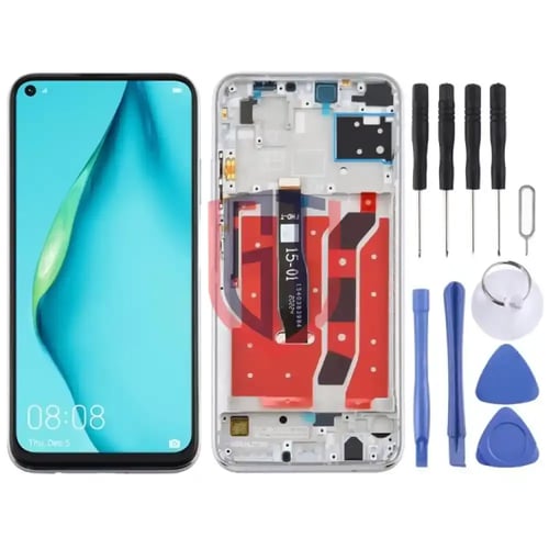 شاشة LCD OEM لهاتف Huawei P40 Lite مع إطار