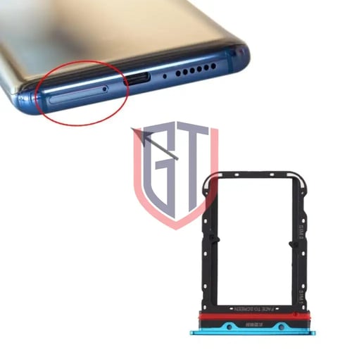 منفذ مدخل بيت الشريحة لهاتف شاومي مي 10