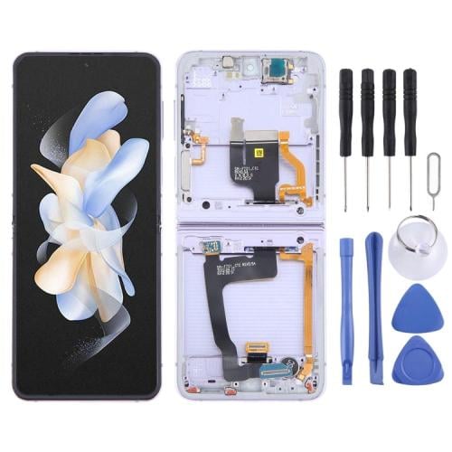 شاشة LCD أصلية لهاتف Samsung Galaxy Z Flip4 SM-F72...