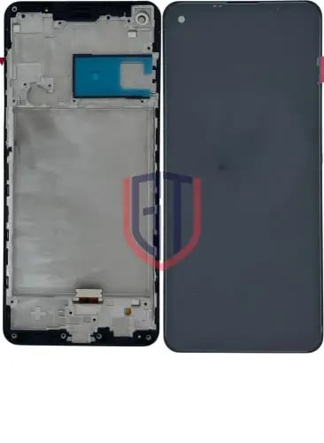 شاشة LCD أصلية مع إطار لهاتف Samsung Galaxy A21s -...