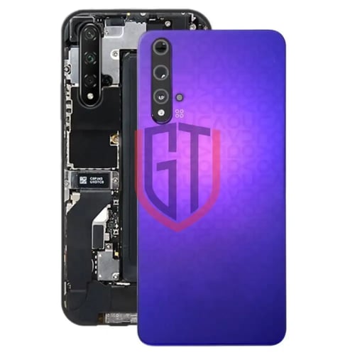 غطاء خلفي أصلي للبطارية مع غطاء عدسة الكاميرا لهات...