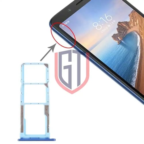 منفذ مدخل بيت الشريحة لهاتف شاومي ريدمي 7A