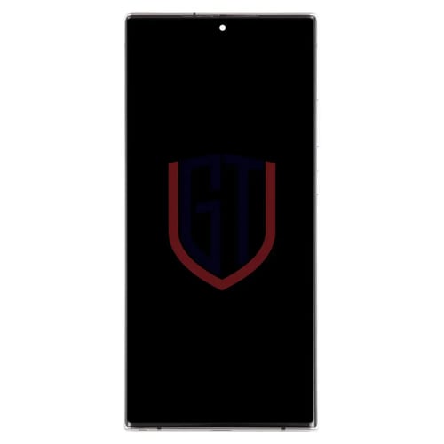 شاشة Super AMOLED LCD أصلية بإطار لهاتف سامسونج جا...