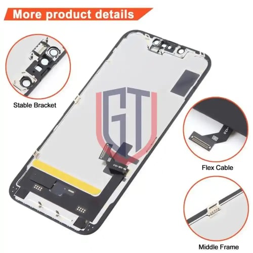 شاشة Soft OLED LCD لجهاز iPhone 16E