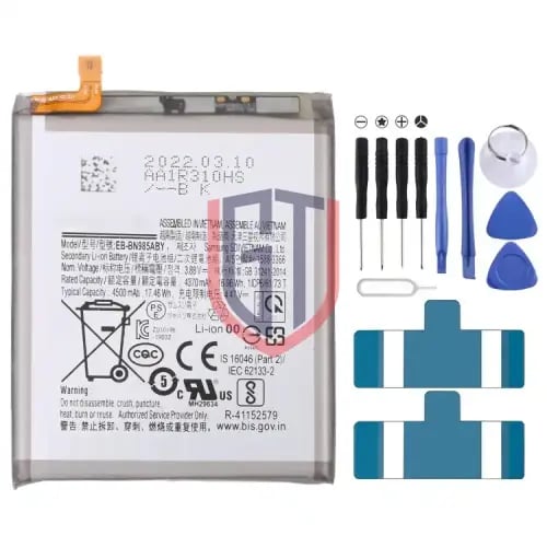 طقم تغيير بطارية سامسونج نوت 20 الترا 4500mAh مع أ...