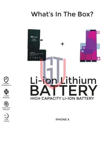 iPhone X Battery - M.H.Q High Quality - بطارية ايف...