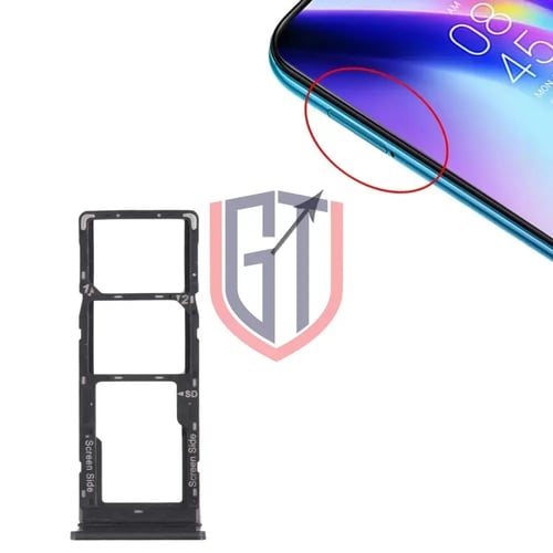 منفذ مدخل بيت الشريحة لهاتف Tecno Pouvoir 4 Pro /...