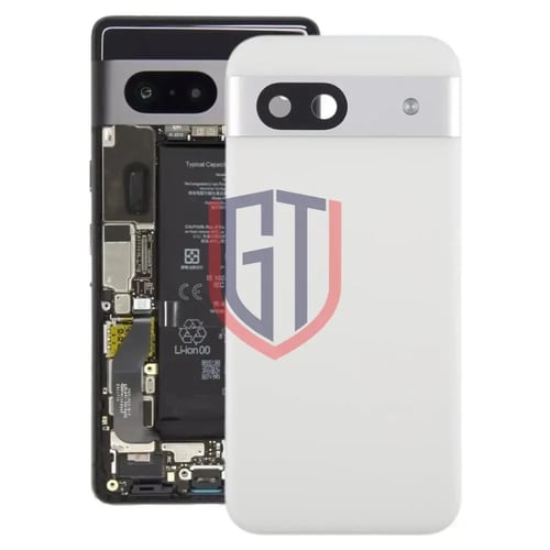 غطاء خلفي للبطارية لهاتف Google Pixel 8a مع غطاء ع...