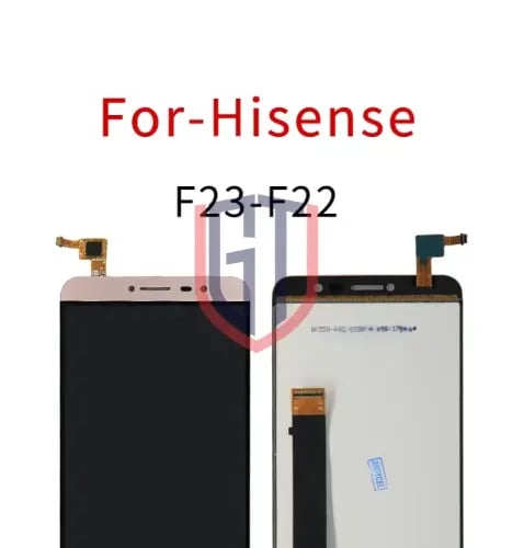 شاشة LCD (أسود) لهاتف هايسنس F22/F23/F23 بلس/F24/U...