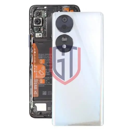 غطاء خلفي للبطارية لهاتف Honor 70 مع عدسة الكاميرا